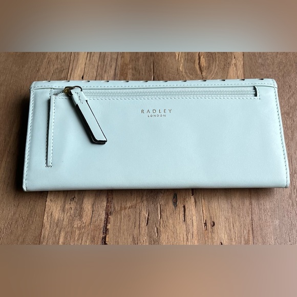 Radley London Radley Crest Broderie Flapover Large Matinee Mint Green NWOT - Picture 8 of 16